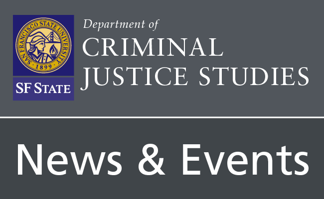 Criminal Justice Studies logo, News and Events