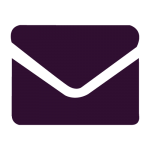 purple email envelope