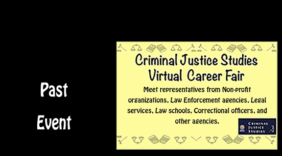 Criminal Justice Studies Virtual Career Fair